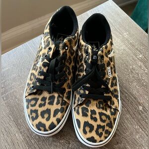 NWOT Leopard Vans Old Skools